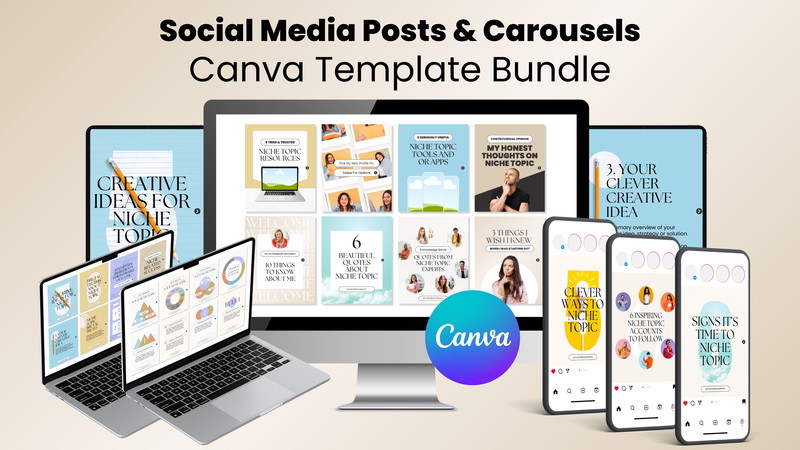 Social Media Canva Template Bundle