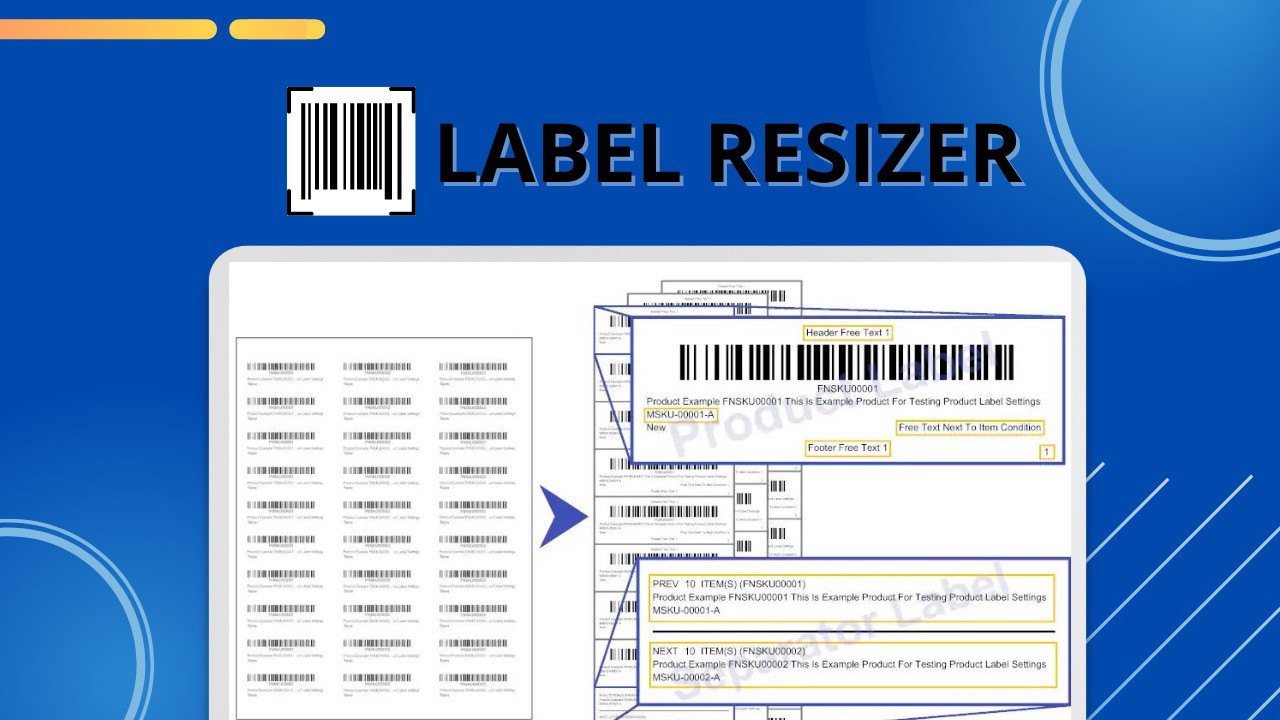 Label Resizer