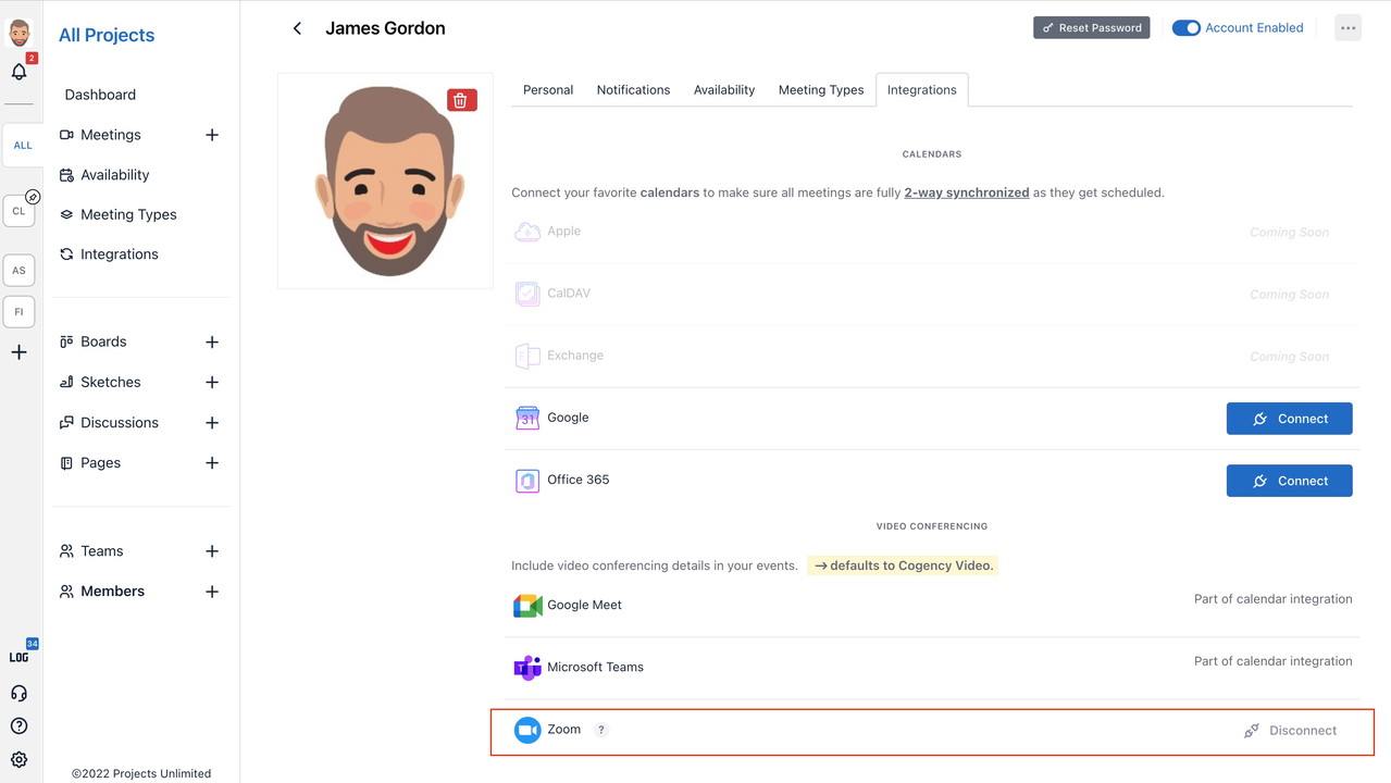 Personalized Meeting Scheduler & Video