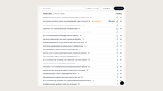 Tracked prompts with visibility per prompt thumbnail