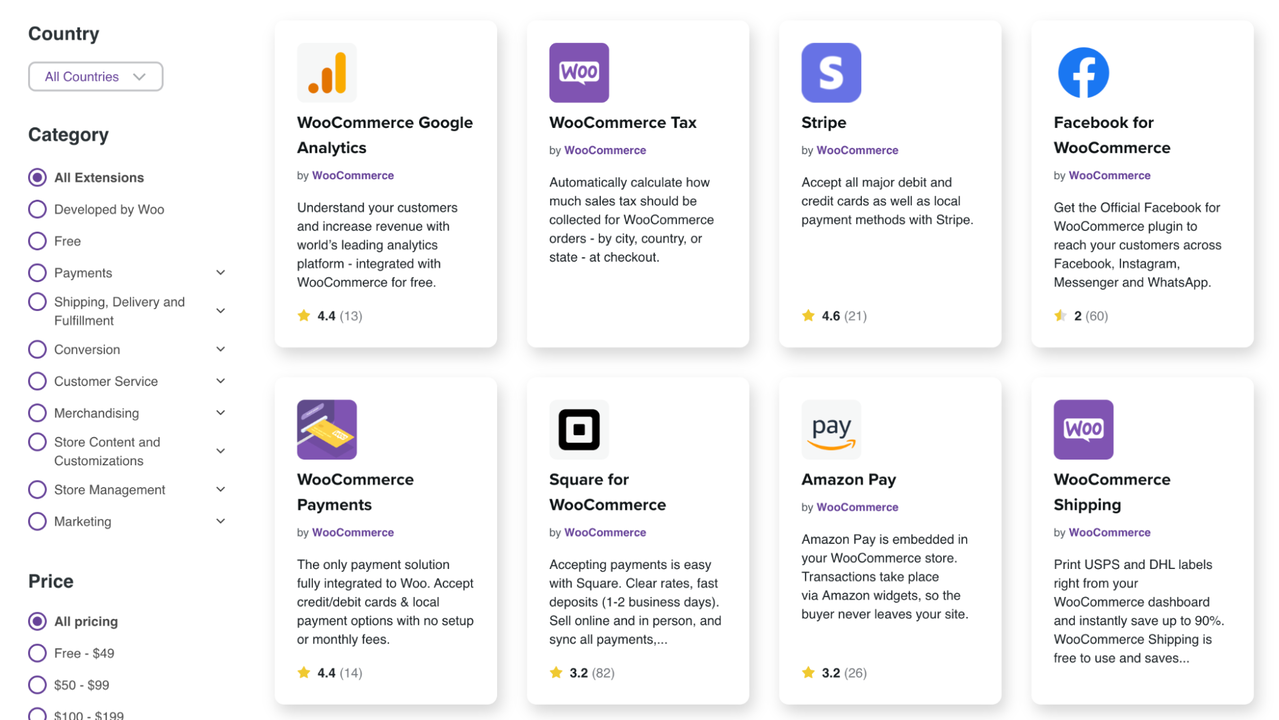 Access hundreds of extensions