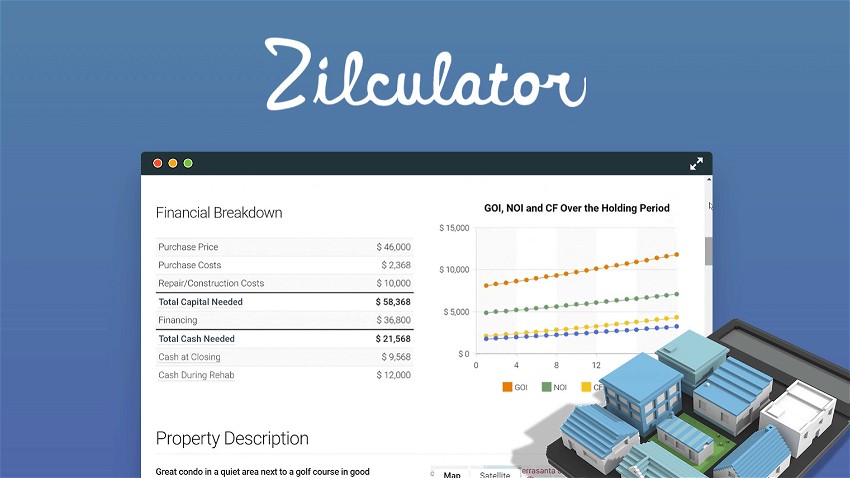 Zilculator: Real Estate Analysis & Marketing