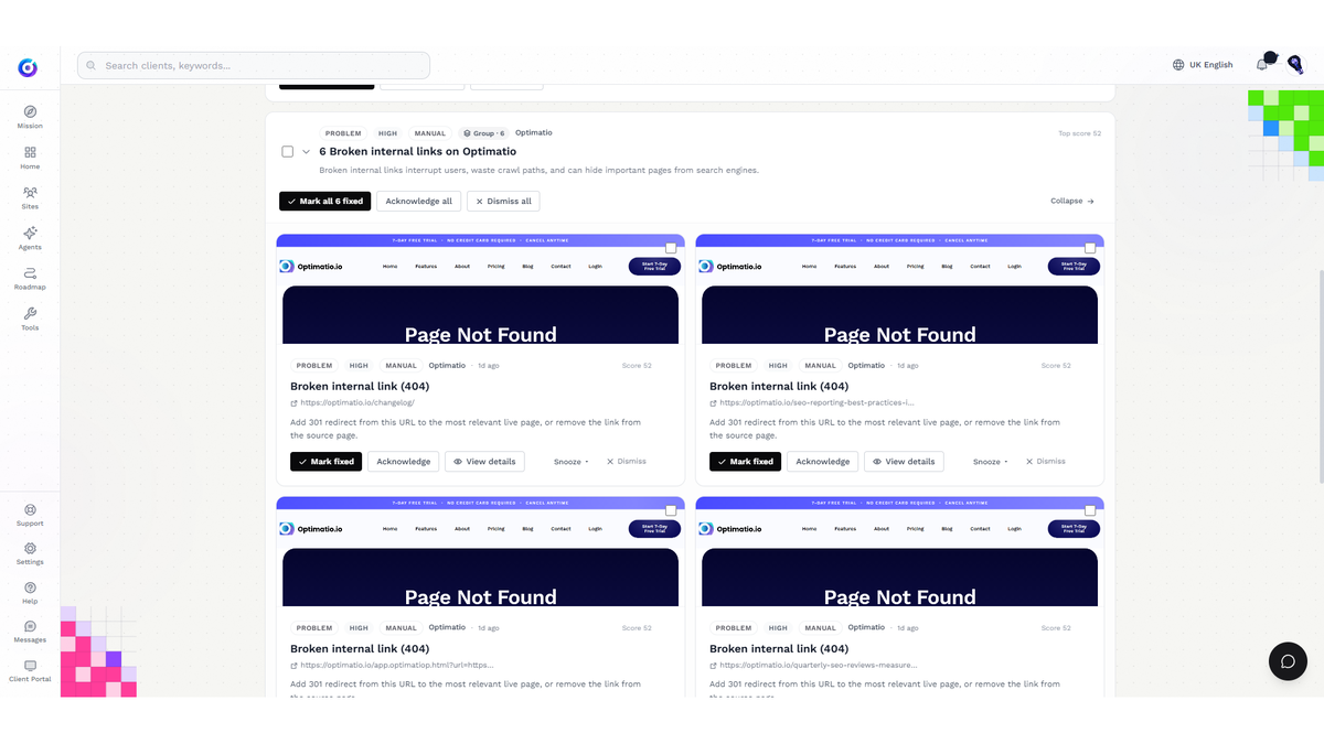 An SEO watch that never sleeps
