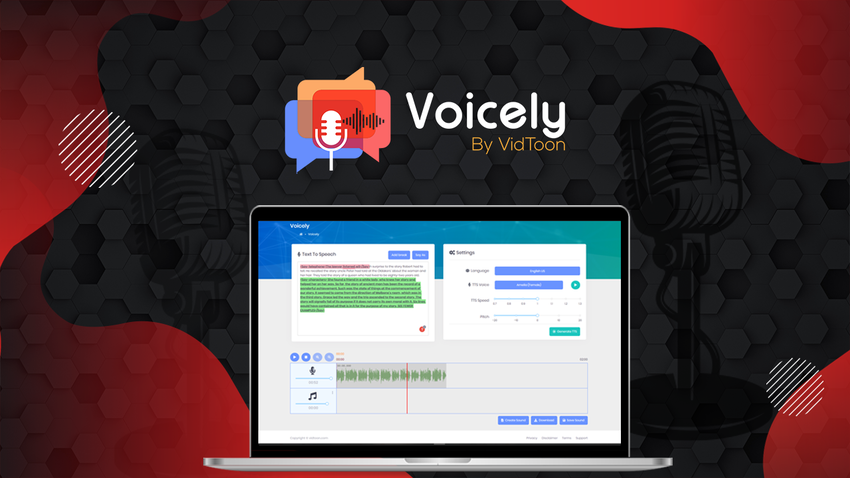 Voicely - A.I Text to Speech