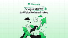 Turn a Google Sheet into a website in just minutes. thumbnail