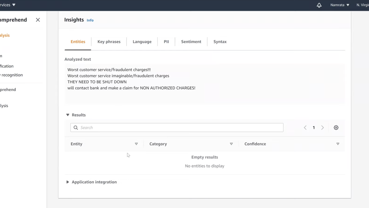 Find entities in your text