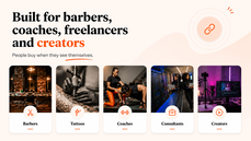 Service-business categories including barbers, coaches, consultants, and creators. thumbnail