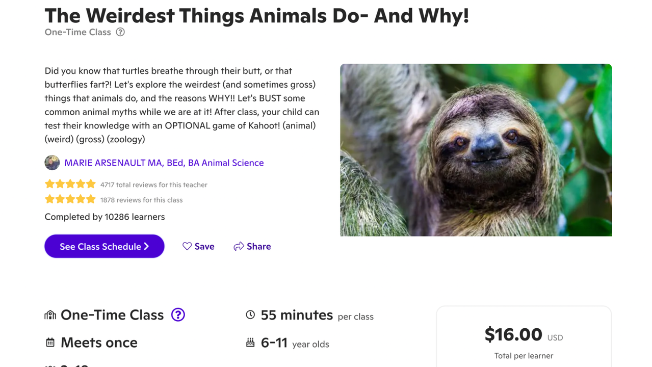 Get compelling course descriptions and reviews