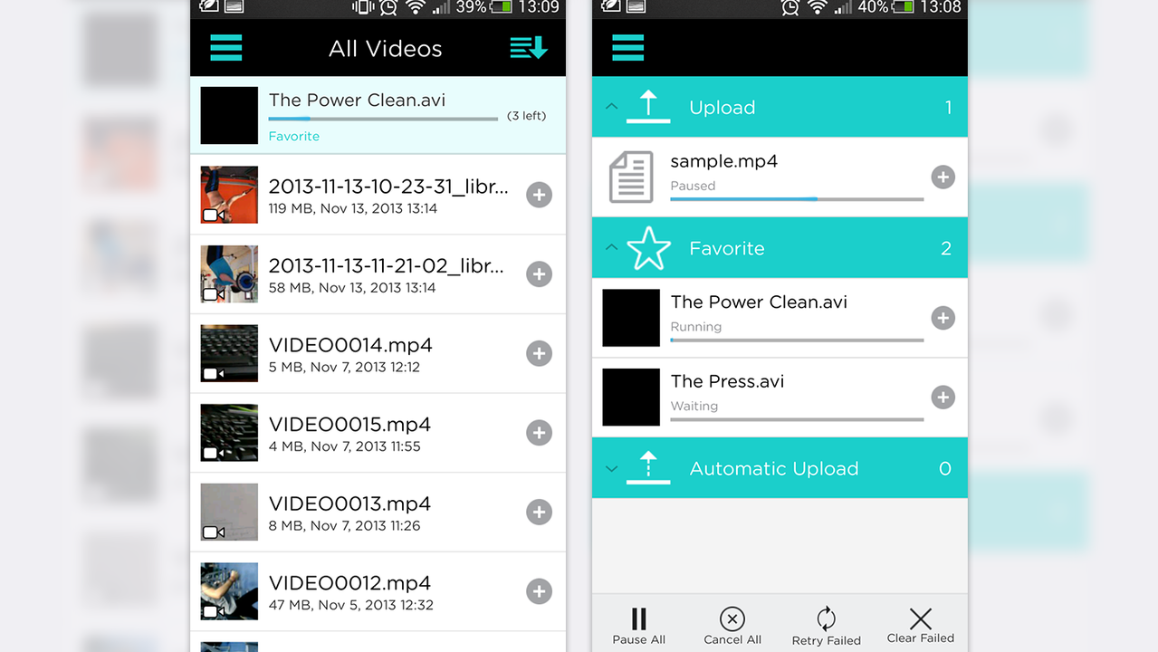 Mobile access to cloud video files