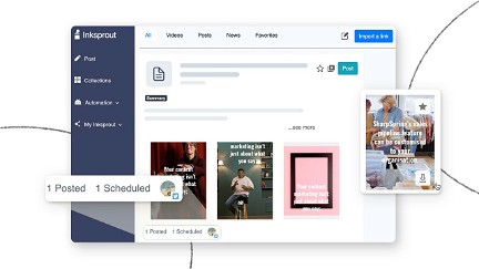 Inksprout - AI for Social Media Content