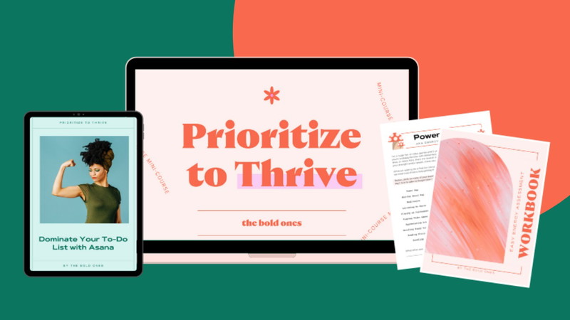 Prioritize to Thrive