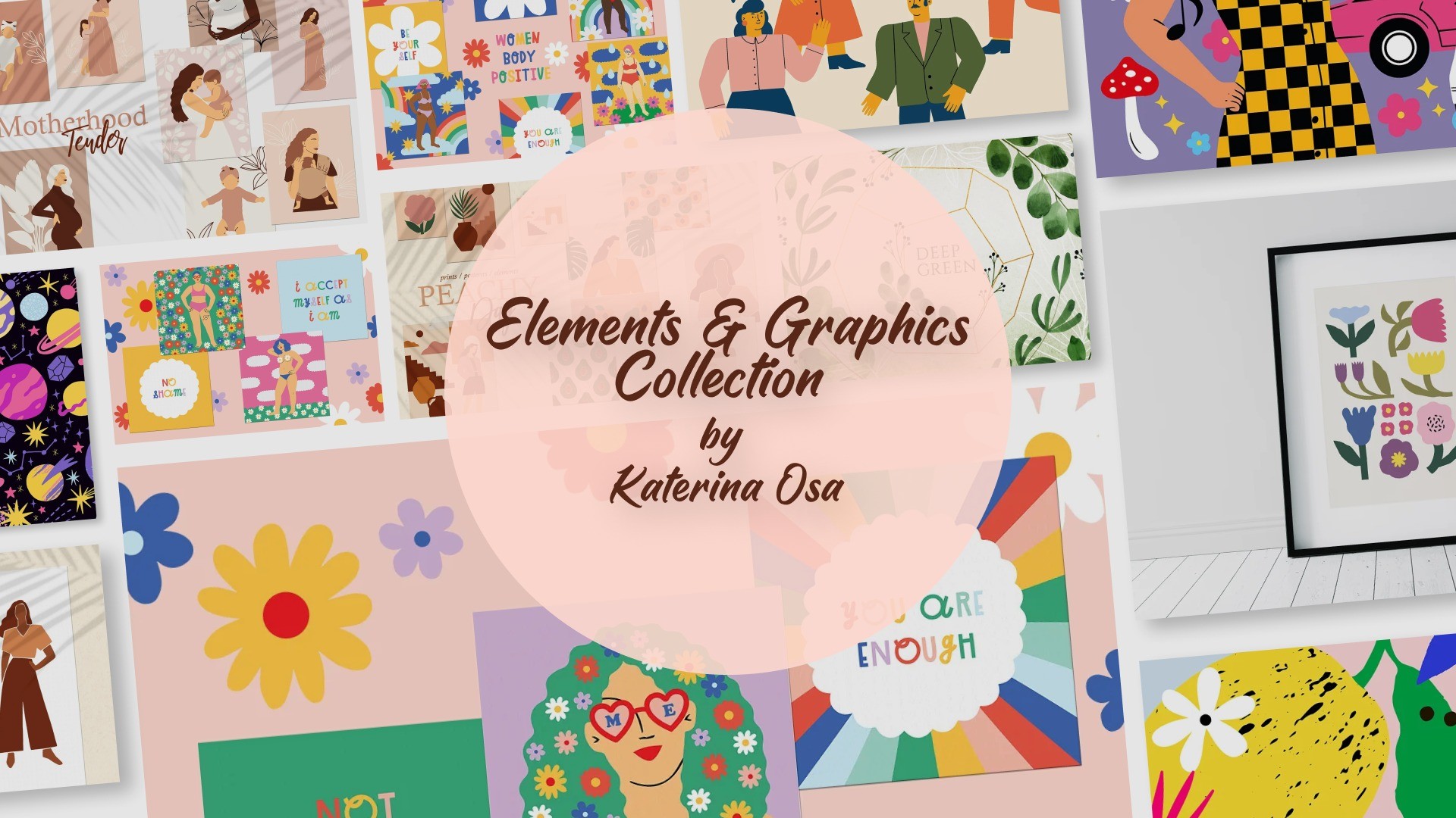 Elements & Graphics collection by Katerina Osa