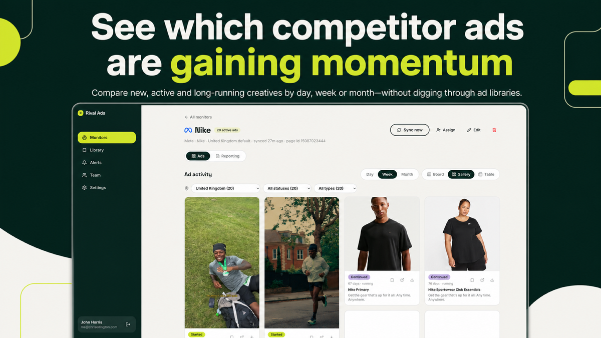 See which are gaining momentum