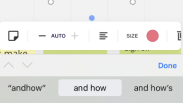 Digitize handwritten note