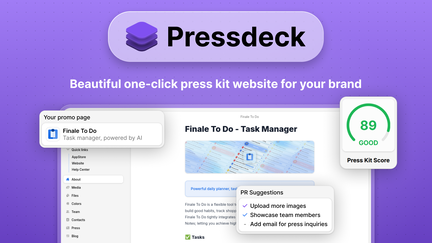 Pressdeck