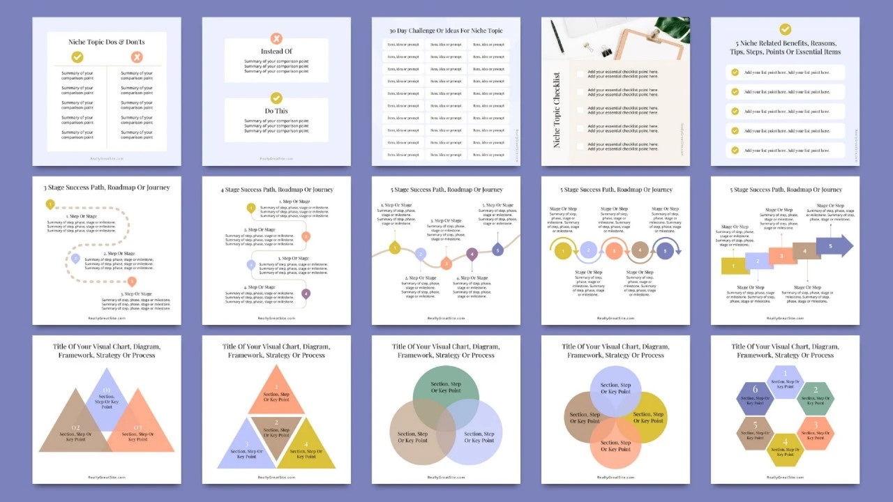 Social Media Canva Template Bundle - Plus exclusive