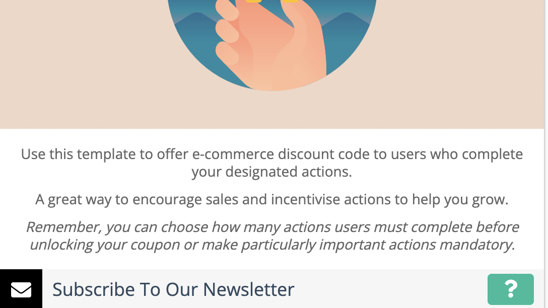 Instant rewards for e-commerce discounts