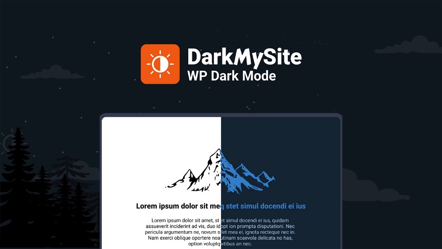 DarkMySite - WordPress Dark Mode Plugin