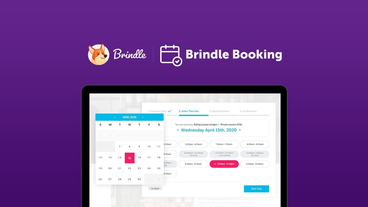 Brindle Booking | WordPress Appointment Scheduler