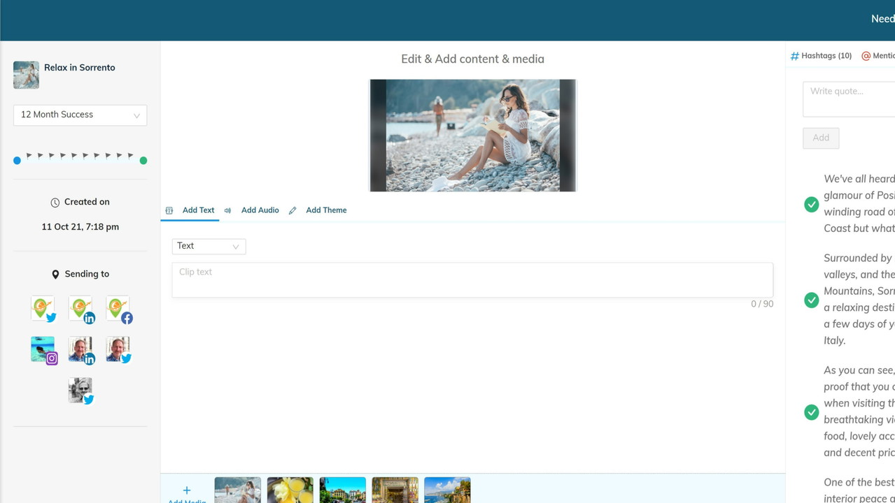 Blue Strawberry - Professional Account