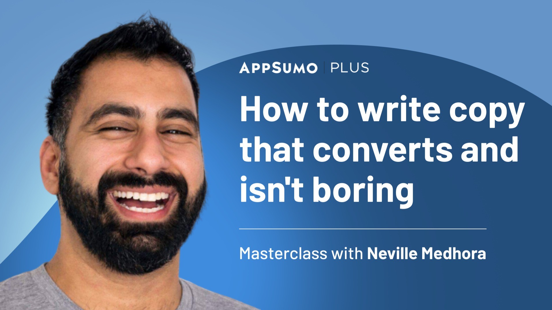 AppSumo Deal for Masterclass: Write copy that converts and isn't boring – Plus exclusive