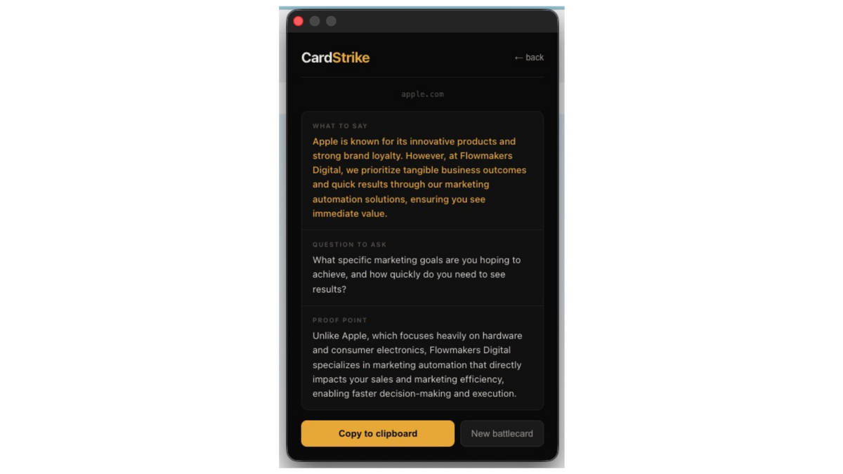 Increase win rates with tailored outreach