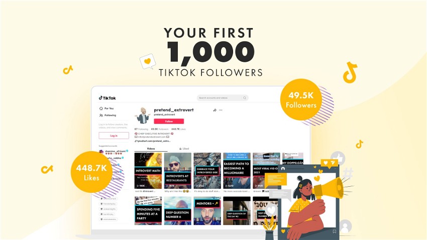 Your First 1,000 TikTok Followers