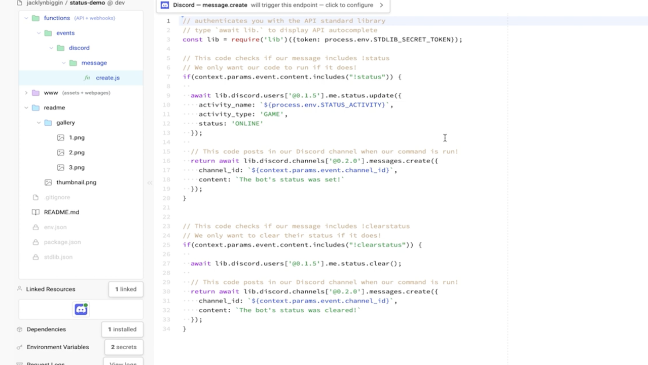 Easily share your app’s commands