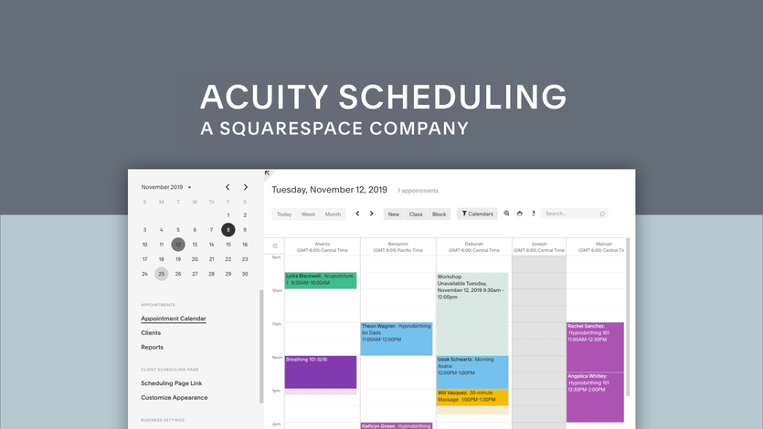 The best Acuity Scheduling alternatives