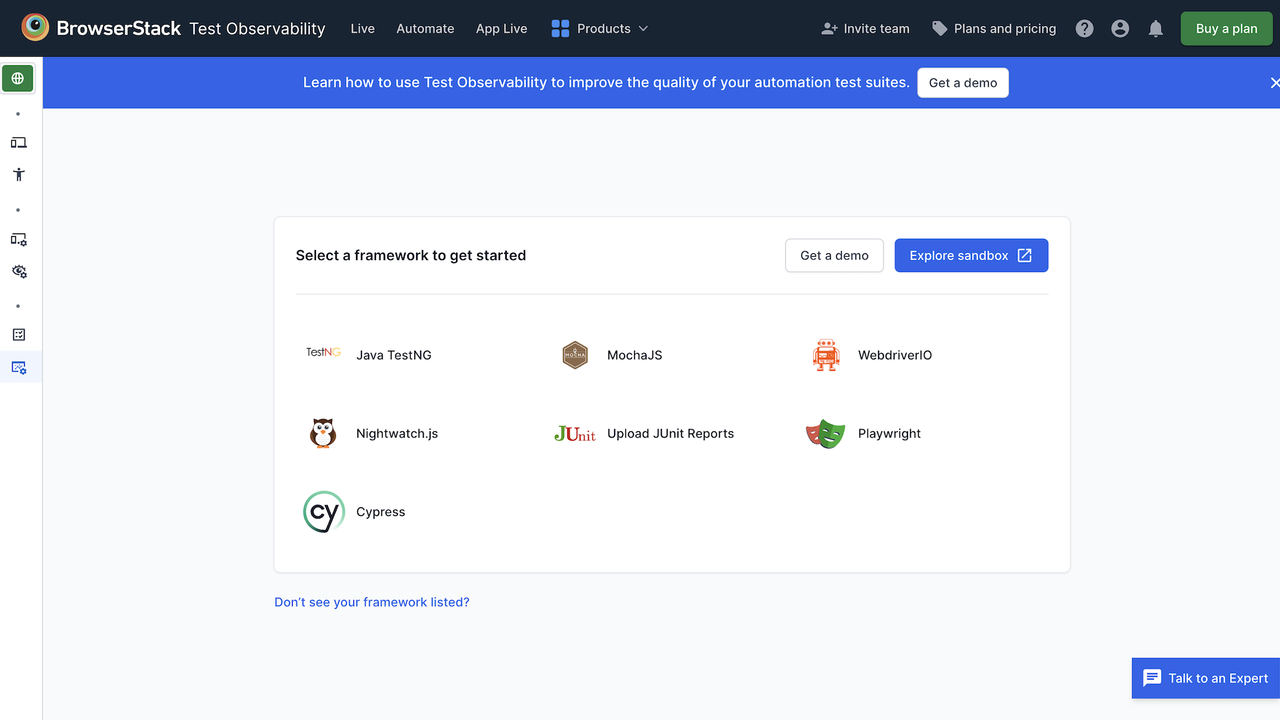 BrowserStack Test Observability