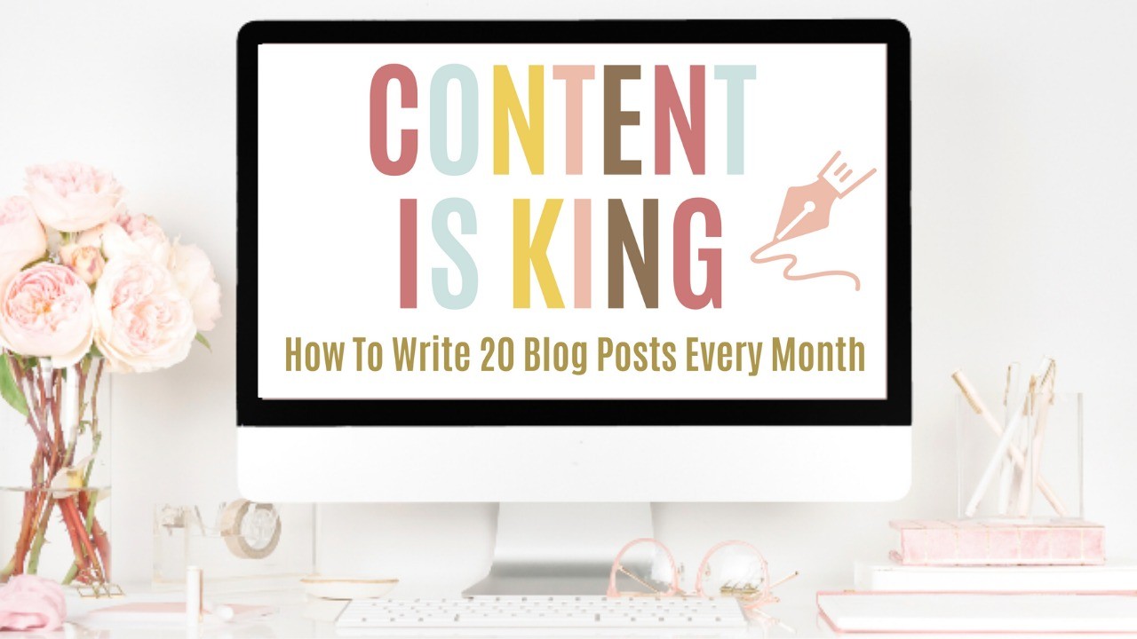 AppSumo Deal for Content Is King - How To Write 20 Blog Posts Every Month