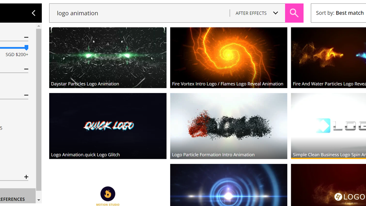 Find the perfect logo animation