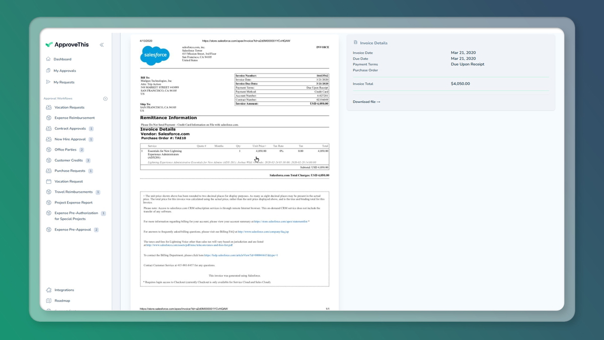 Stop Retyping Invoice Data