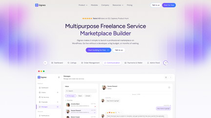 Gigneo - WordPress Freelance Service & Job Marketplace Builder