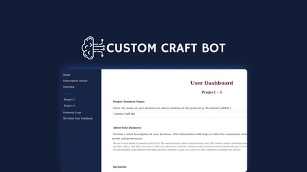 Custom Craft Bot