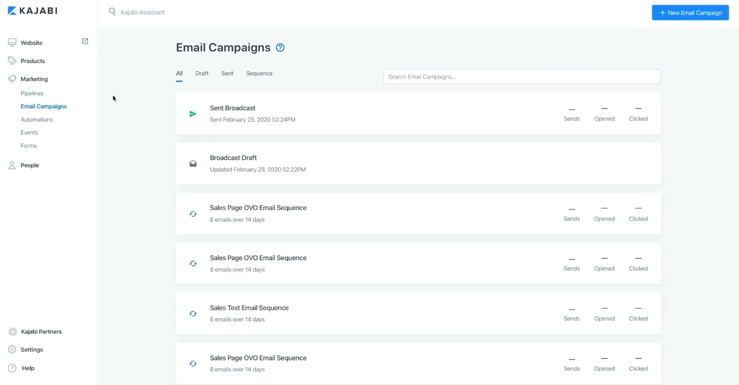Email campaigns