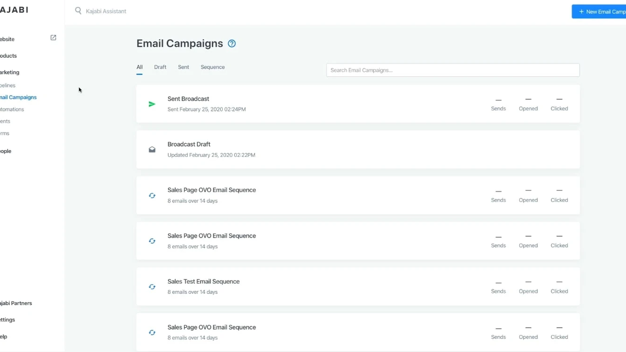 Email campaigns