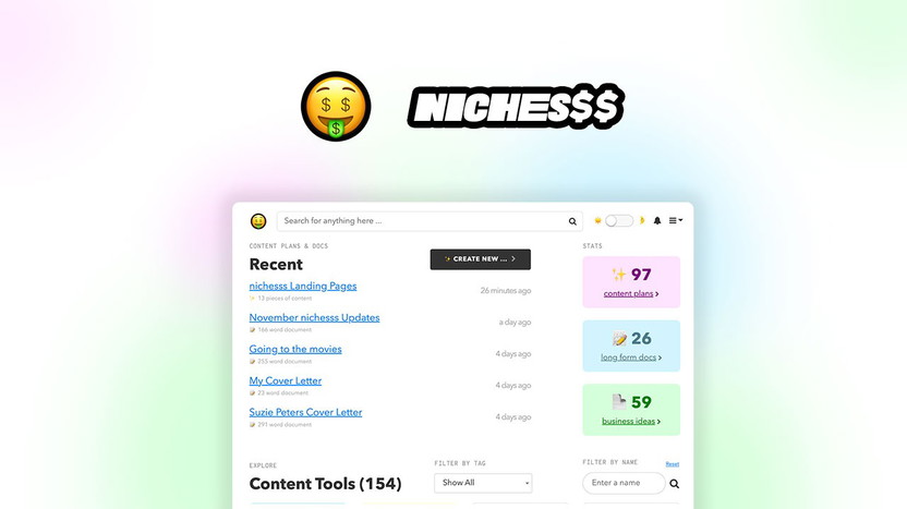 Nichesss Lifetime Deal: Unleash Your Creative Potential 2 Nichesss Lifetime Deal: Unleash Your Creative Potential