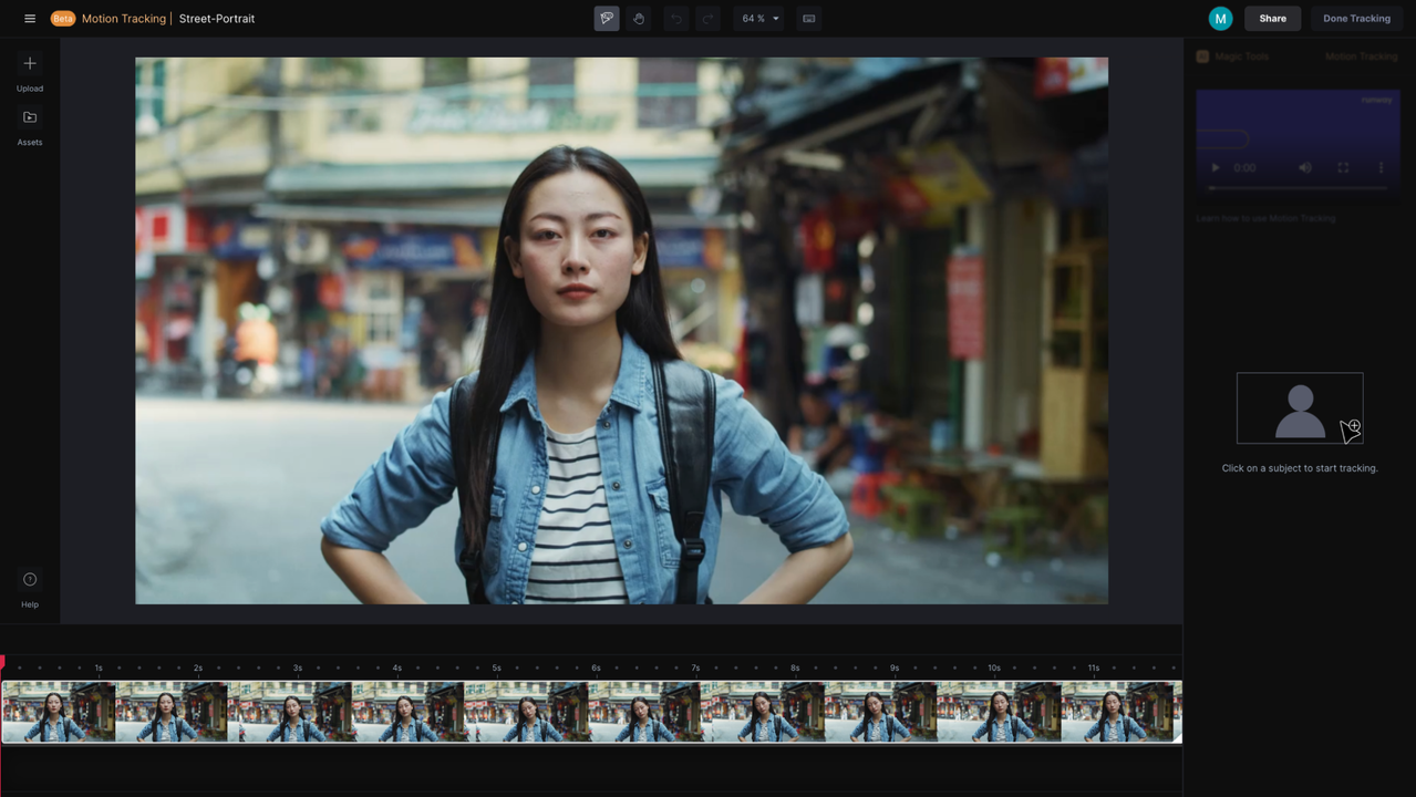 Edit videos manually or with AI