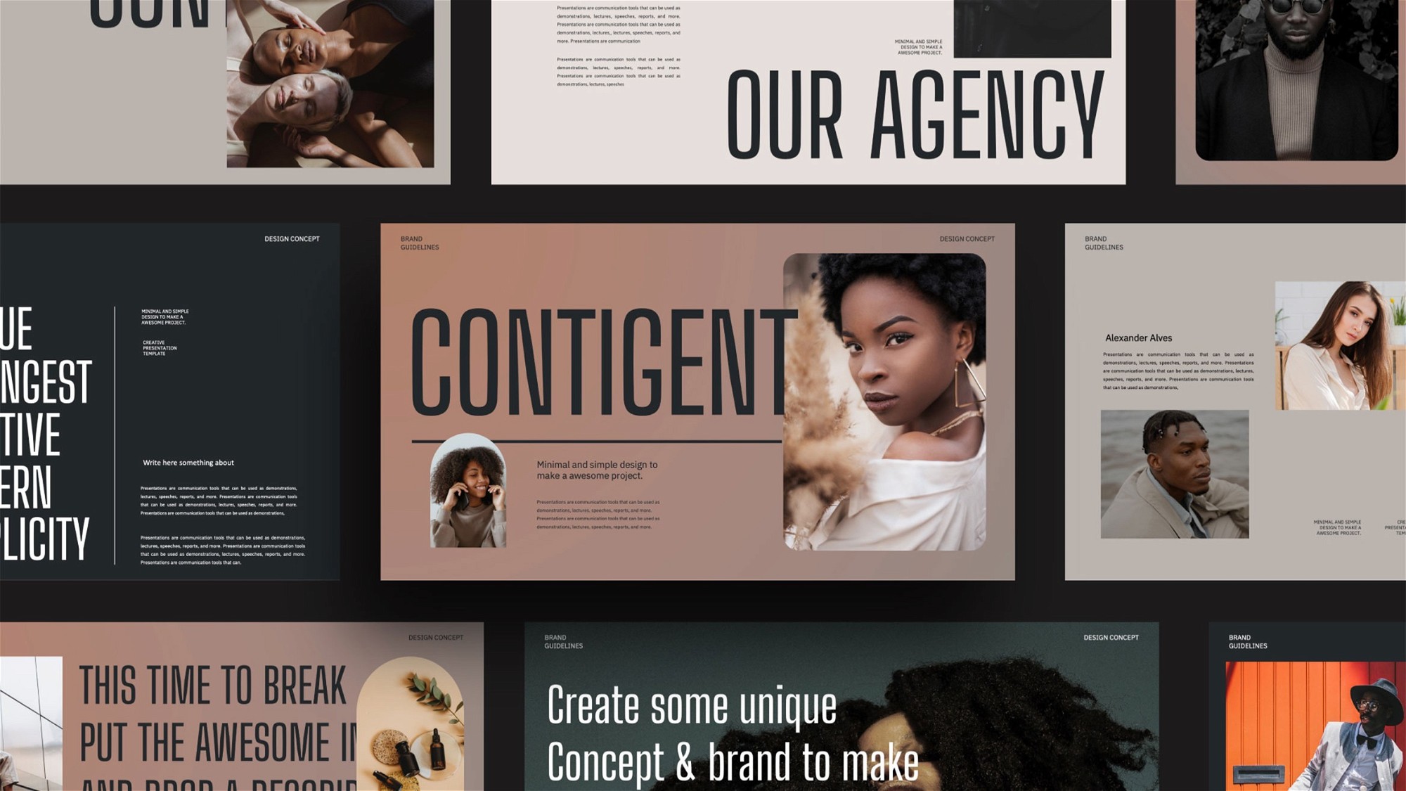 AppSumo Deal for Contigent Minimal - Brand Urban Powerpoint Template