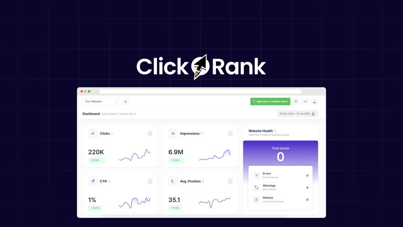 Clickrank Lifetime Deals: Unlock SEO Mastery on a Budget!