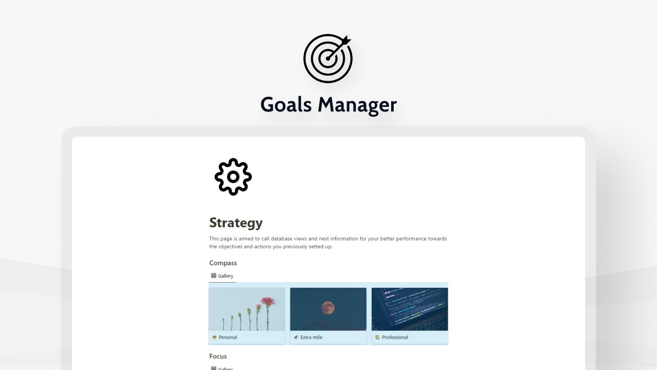 AppSumo Deal for Notion Goals Manager