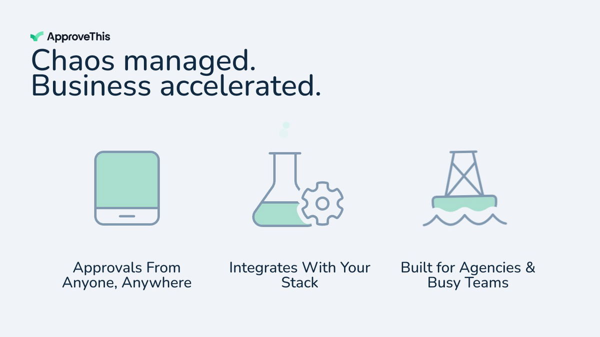 Easily collect approvals from anyone, no account or training needed.