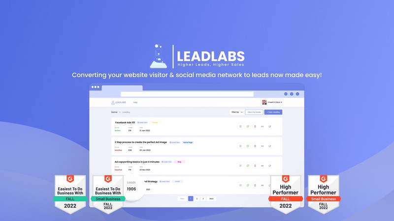 LeadLabs - Simplifying CRO for SMBs