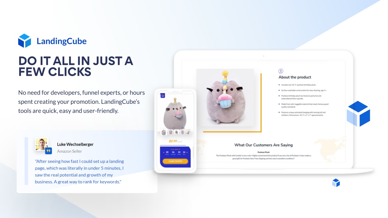 How to Create Single Use Promo Codes - LandingCube