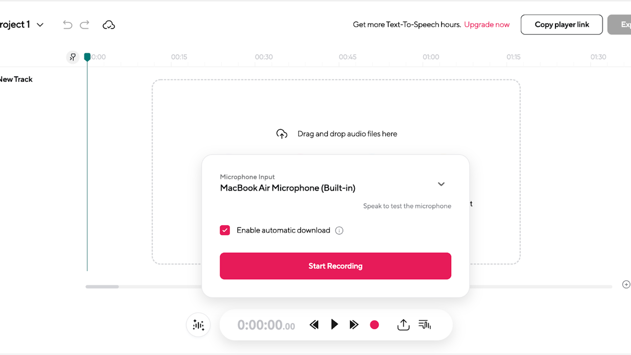 Record your podcast