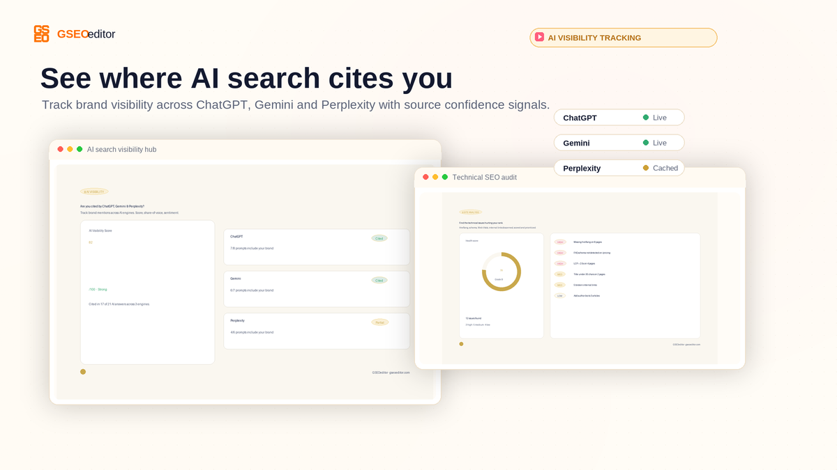 See your GEO + SEO + EEAT scores while you write