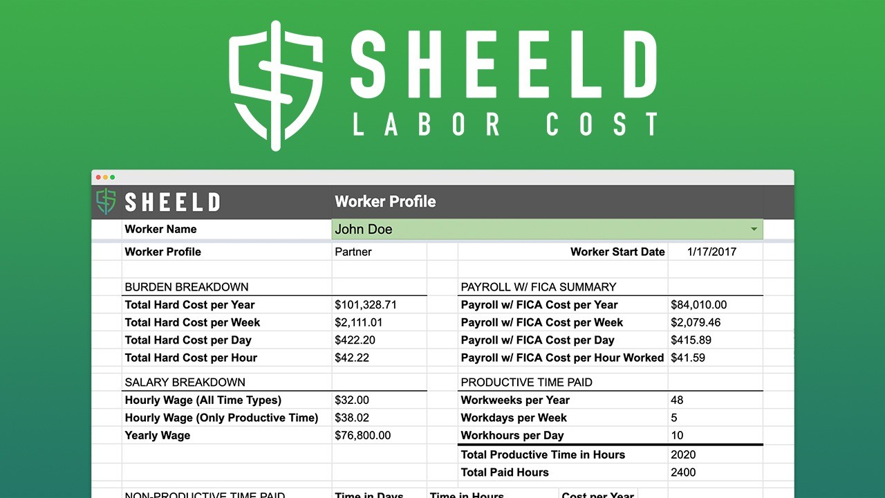 AppSumo Deal for SHEELD Labor Cost - Payroll Burden Calculator
