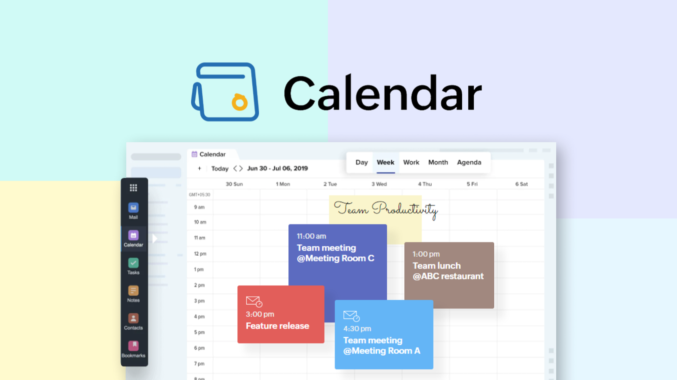 Zoho Calendar Schedule and share calendars AppSumo