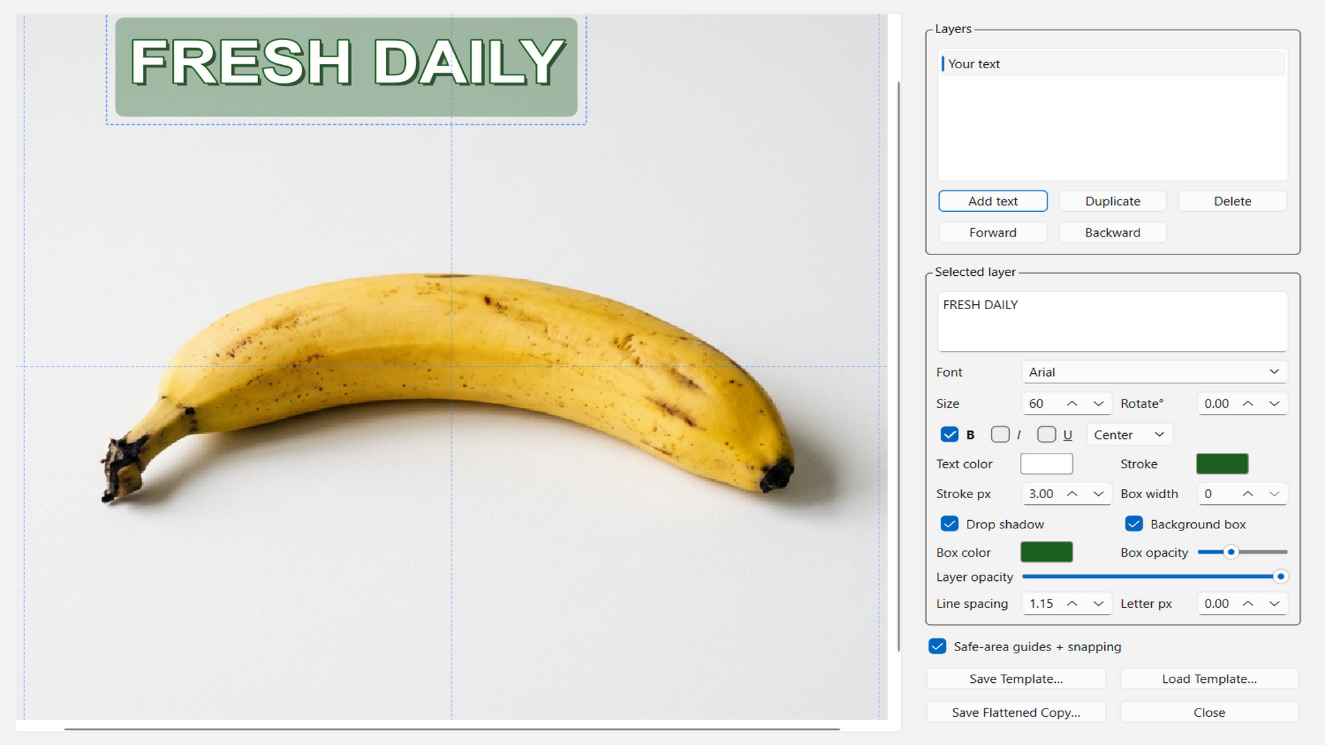 Text Overlay Editor